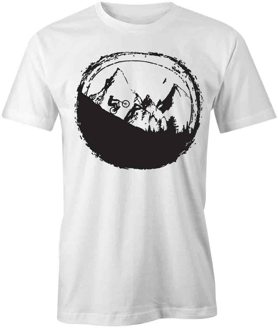 MOUNTAIN BIKING TShirt Tee Short-Sleeved Cotton BICYCLE CLOTHING S1WSA63 M