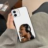 C-ASAP Rocky Rapper Phone Case Black Phone Case For IPhone 17/16/15/13/14 Pro Max/ 11Plus/X/Xr/Xs Max 13mini