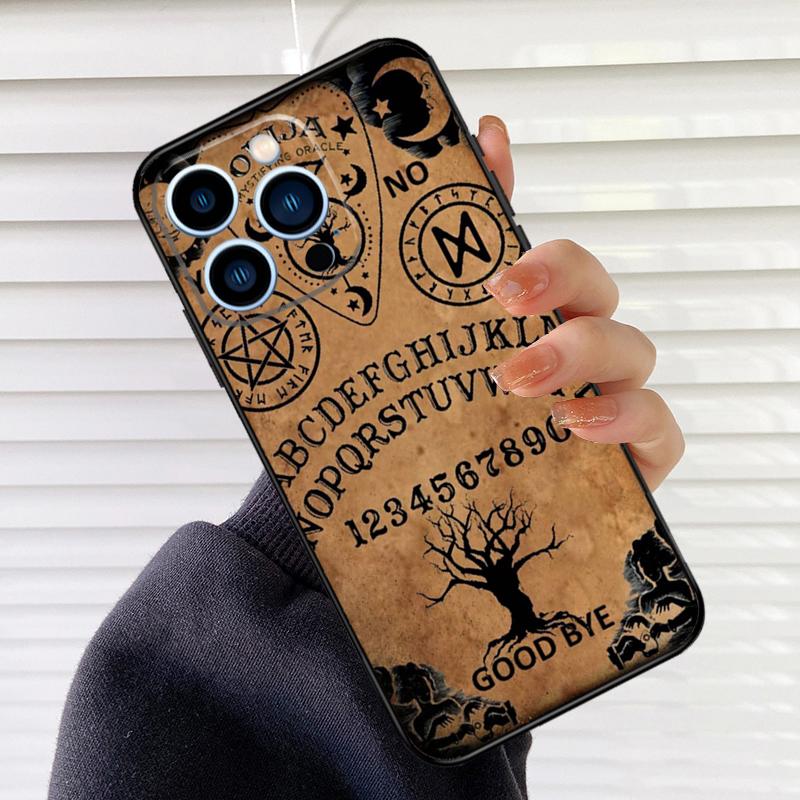 Ouija Board Phone Case For iPhone 16 15 14 11 12 13 Pro Max 12 13 mini XR 15 16 Plus 16e Cover Fundas