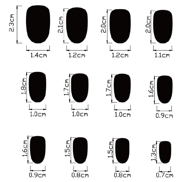 Christmas Themed Glittering Press On Nail 24PCS 3D Santa Snowflake Design Short Oval False Nail For Festive Styling