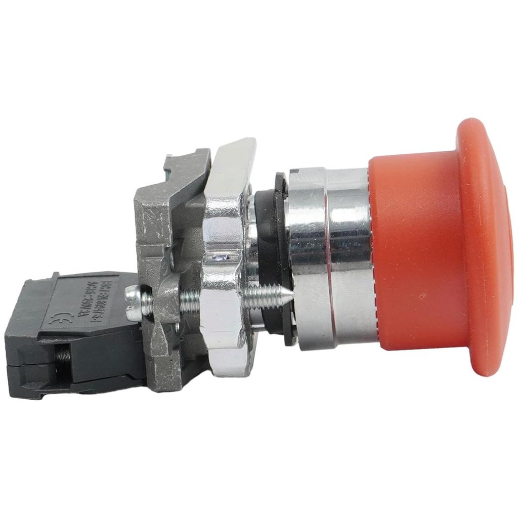 FridayParts E-Stop Switch 4360475 Emergency Stop Switch Compatible for JLG Scissor Lift Boom Lift Replacement