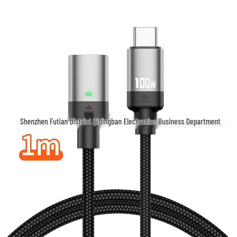 Grenzüberschreitendes magnetisches 3-in-1 PD-Schnellladekabel für Apple, Android & Typ-C-Geräte