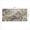 Protective Desk Pad with Leaves Graphic On an Abstract Background 90x45 Cm