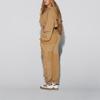 adidas Originals Trefoil X Ivy Park Collaboration Multi-Pocket Track Pants Men Bottoms Brown H38827