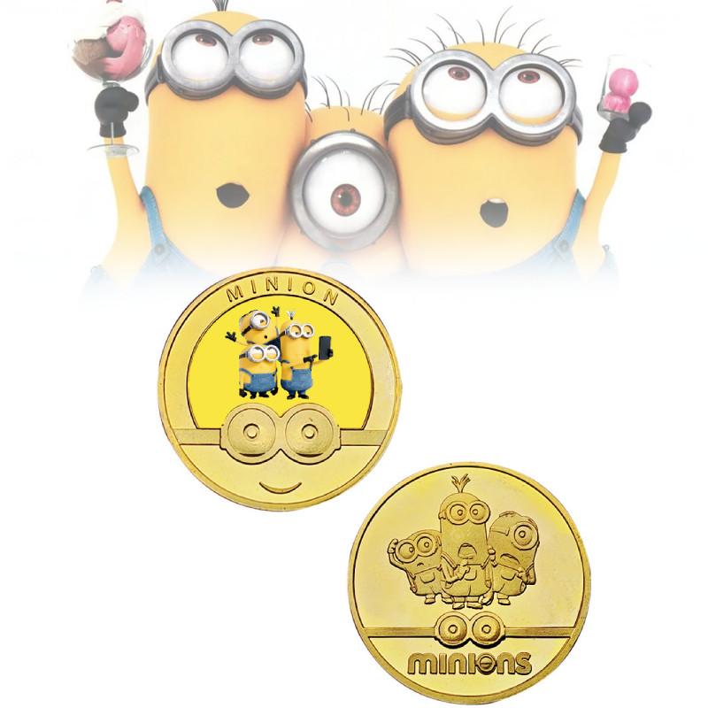 Adorable Minion Kevin Despicable Me Commemorative Coin Gift For Kids And Friends