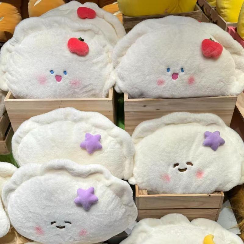 Cute Dumpling Pillow, Bedside Pillow, Nap Cushion, Creative Dumpling Pillow for Birthday and Valentines Day Gifts