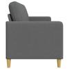 Storage Sofa in Dark Grey 152 x 78 x 87 cm Polyester