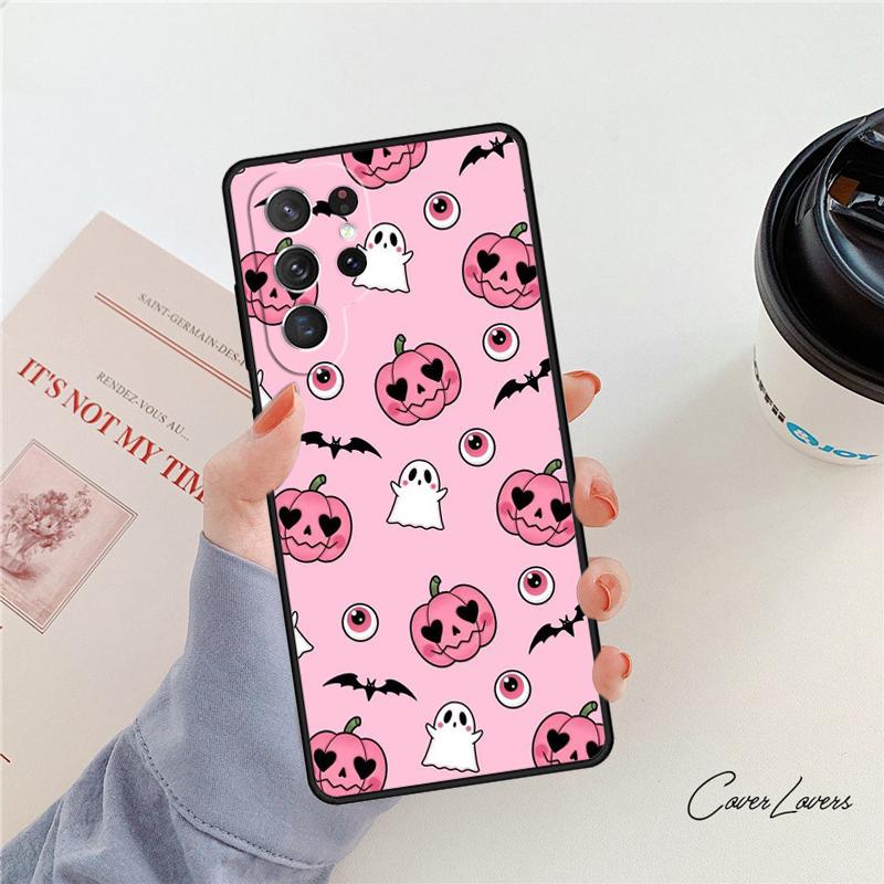 Halloween Phone Case For Samsung Galaxy S24 S25 S23 S22 Ultra Note 10 20 Plus S20 S21 FE Cover