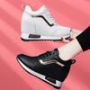 Inner Height Increase Women 'S Shoes  New Spring And Autumn White Shoes Flat Casual All -Match Sports Shoes