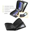 Baellerry Men Fashion Wallets Zipper Business Card Holder Vintage Purse GZW