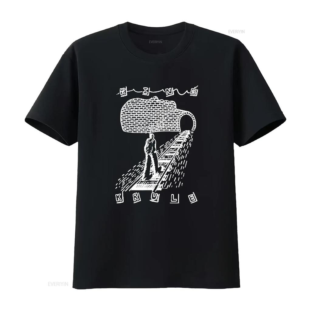 Vintage King Krule Train Heavy Cotton Black T Shirt for Men and Women All Sizes Available Styl