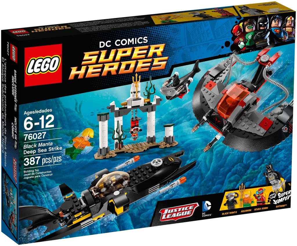 Lego Super Heroes Black Manta Deep Sea Attack 76027