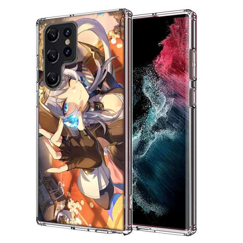 Honkai Star Rail Cipher Capa Phone Case For Samsung S26 Ultra S25 Edge Galaxy S23 S21 S20 S24 FE S22 S10 Plus Cover Clear TPU Sh