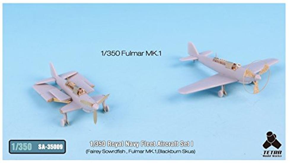 Tetra Model Works Royal Navy Navy Aircraft Set Swordfish Falmer Skua ME Ship Accessory Parts Set Plastic Model Parts SA3509 1/350