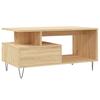 Coffee Table Sonoma Oak 90 X 49 X 45 Cm Engineered Wood