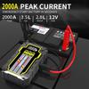 5-in-1 Car Jump Starter with Air Pump 2000A Portable Car Battery Starter 150PSI Tire Inflator 10000mAh Power Bank
