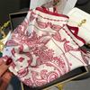 Luxury Paisley Print Square Scarf Soft Satin Scarf Neckerchief Popular Scarves Bandanna Suit Scarf Tie Neck Bag