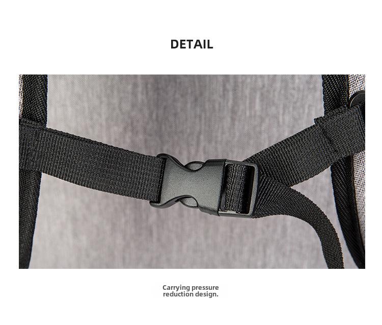 Large-Capacity Foldable Pet Backpack Breathable for Cats and Dogs, Suitable for Outdoor Use