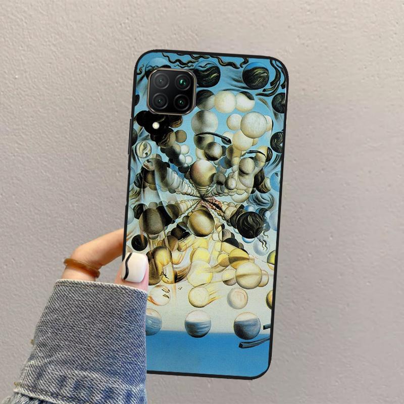 Salvador Dali Art For Huawei Nova Y70 Y90 Y60 Y73 Y72 Y61 Y91 12s 12i 11i 8i 9 10 SE P40 Lite P60 P30 Pro Case