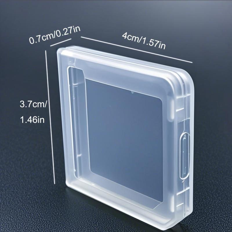 30 Stück 3DS-Spielkarten-Aufbewahrungsboxen Harter Schutzhalter für Spielkassetten Staubschutz Fallschutz Display-Organizer Tragbare Aufbewahrung