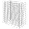 vidaXL Gabionen-Hochbeet Verzinkter Stahl 90×50×100 cm