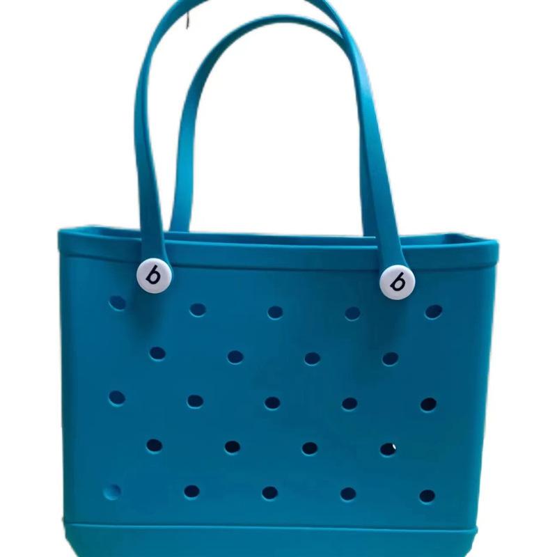 Borsa da spiaggia leggera di grande capacità Extra Large Tote Impermeabile Durevole Adatta per Nautica Piscina Sport Palestra Borsa a mano aperta