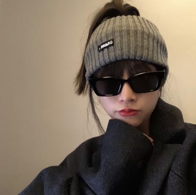 Hat Summer Knitted Headband Wool Hat Winter Can Tie High Ponytail Postpartum Spring and Autumn Confinement Hat Wash Face Bundle Hair Cap