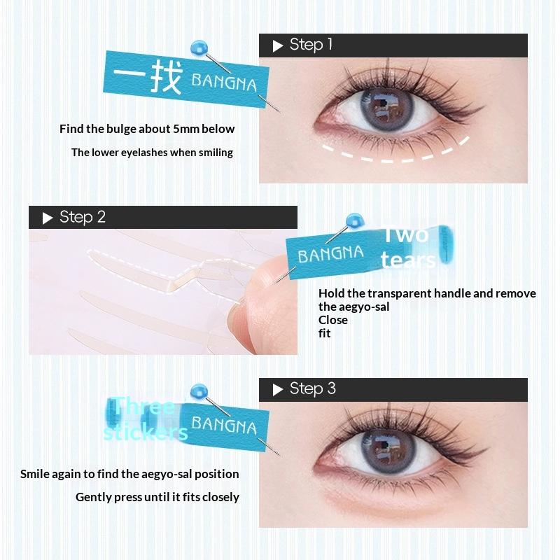 Adesivo Invisibile per Linea Ciglia Inferiore Ultra Stay Occhi Bellissimi Impermeabile Invisibile Strumenti per Trucco Occhi Occhi Grandi Amico dei Principianti