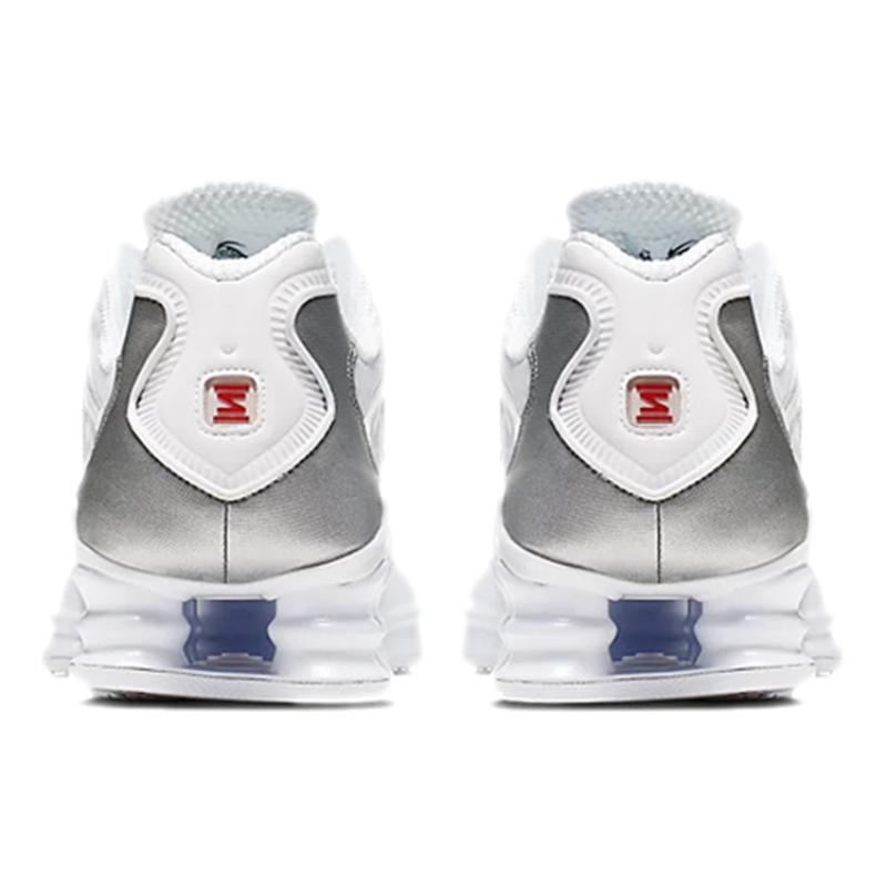 Nike Shox Tl White Metallic Silver Sneakers AV3595-100