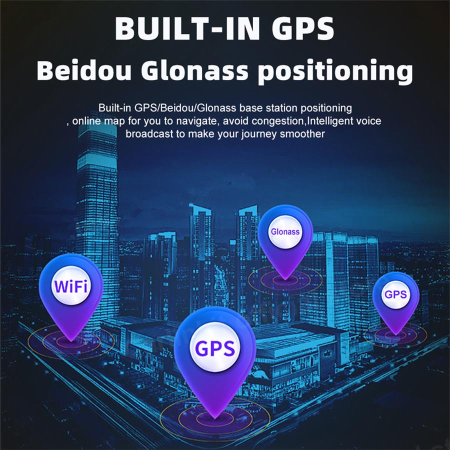 For Support Carplay Ai Box Wireless Android Auto GPS 4G LTE Multimedia Adapter