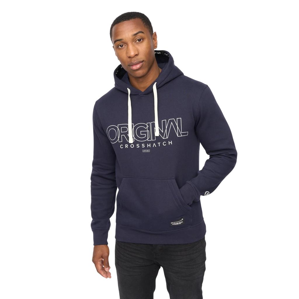 Crosshatch Herren Carrimoore Hoodie