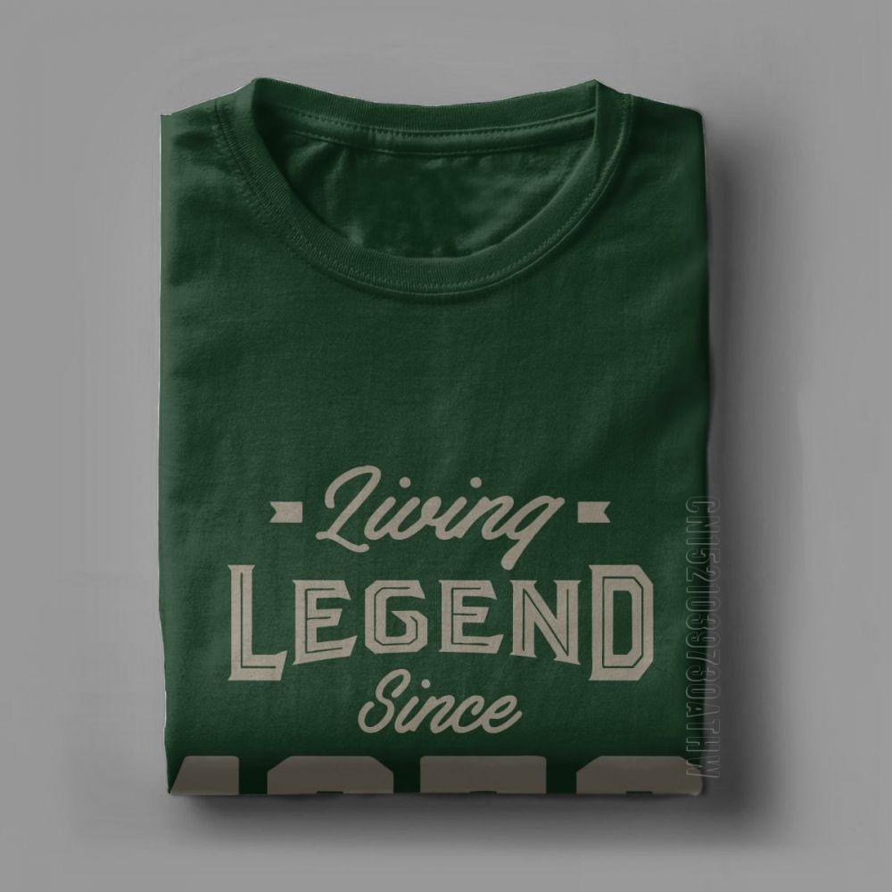 Living Legend Since 1959 Birthday TShirt Anniversary Birth Present T Shirt Vintage Men Gray Clothing Vintage Pure Cotton Tees