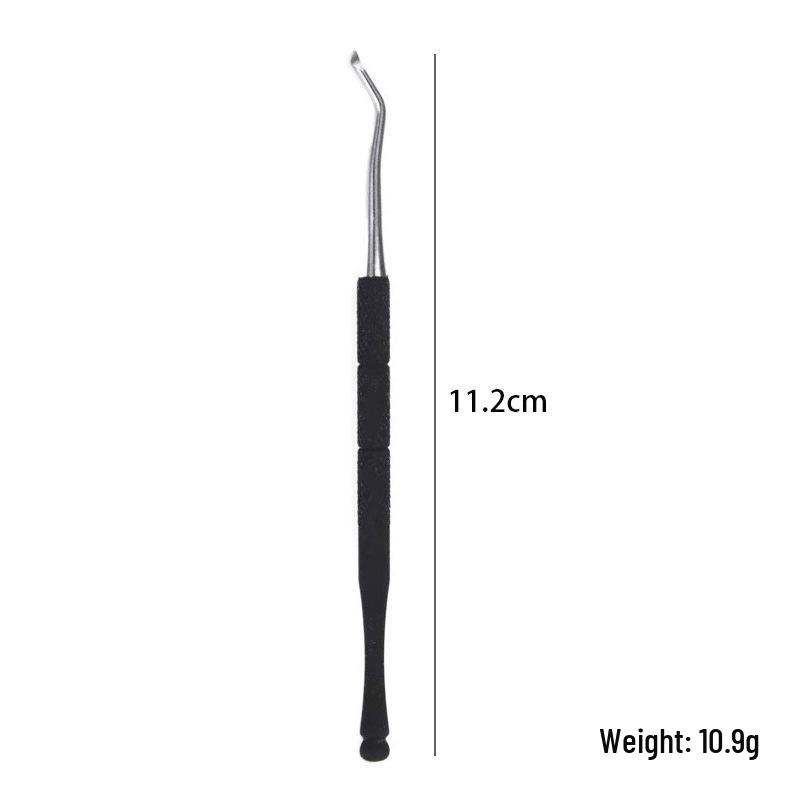 Stainless Steel Pedicure Knife Set: Dual-Headed Nail Pick with Razor, Foot File & Exfoliating Tool