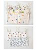 Pure Cotton Crepe Baby Crib Storage and Diaper Hanging Bag - Multiple Colors