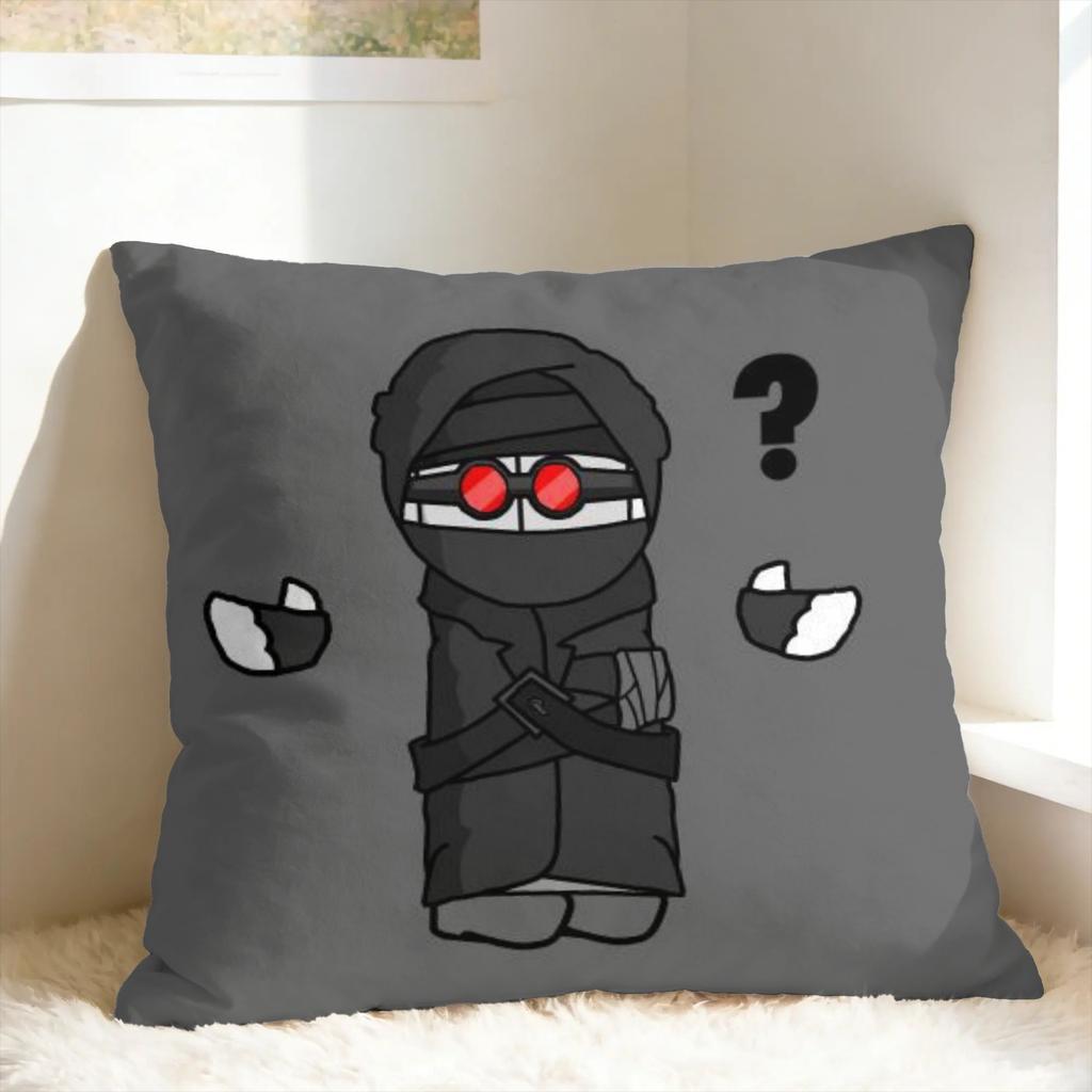MADNESS COMBAT Hank Pillow Case  Design Pillow Cover For Living Room Chair Retro Trendy Cushion Cover