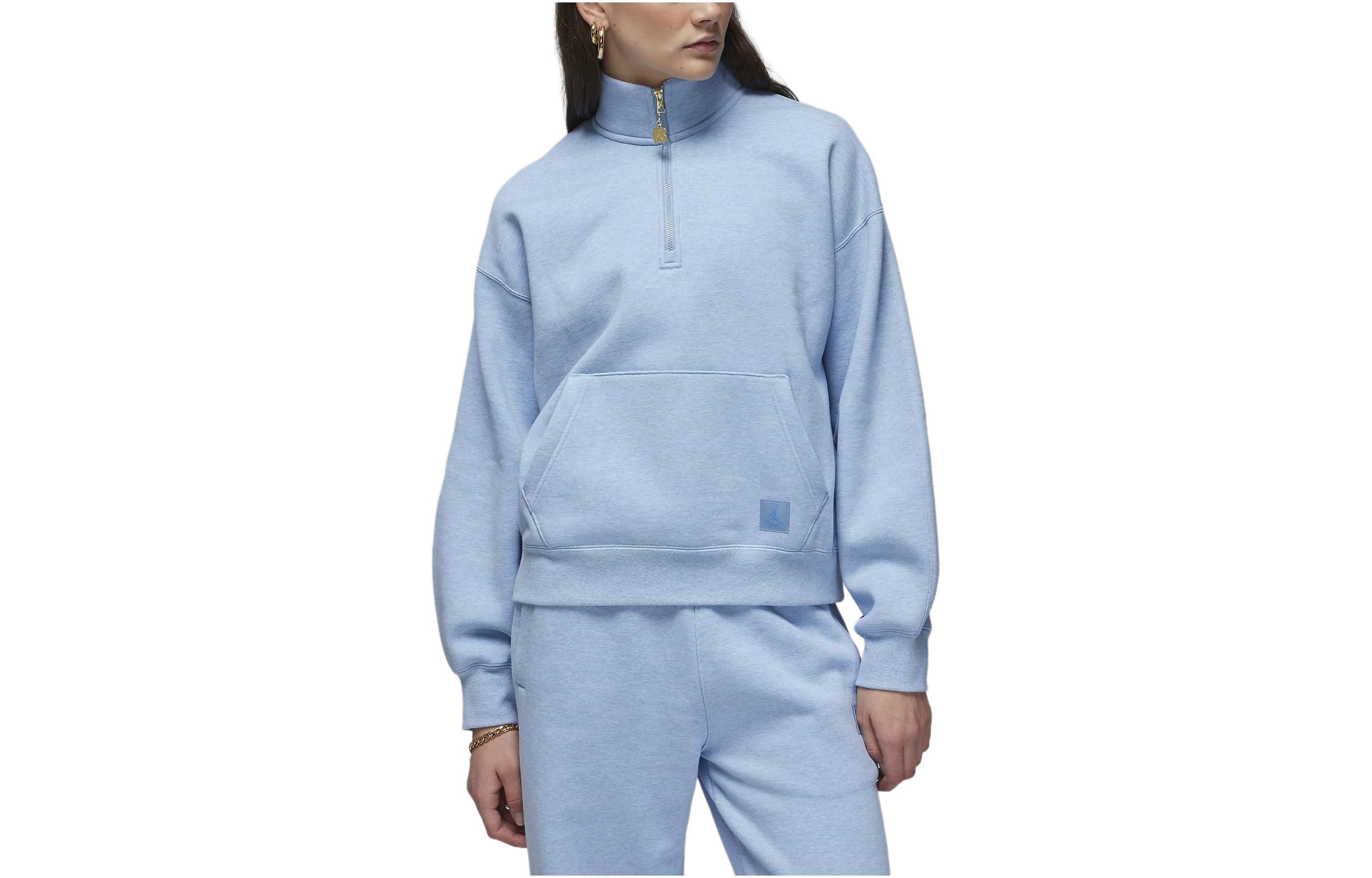 Jordan Flight Sweatshirt Women s Blue Gray FD7222-436 M