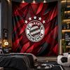 Nástěnná tapiserie s potiskem Bayern Mnichov, látka do obývacího pokoje, ložnice, domácí dekorace