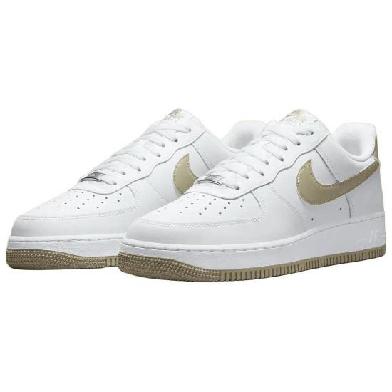 Nike Air Force 1 07 Neutral Olive Unisex Sneakers White FJ4146-110