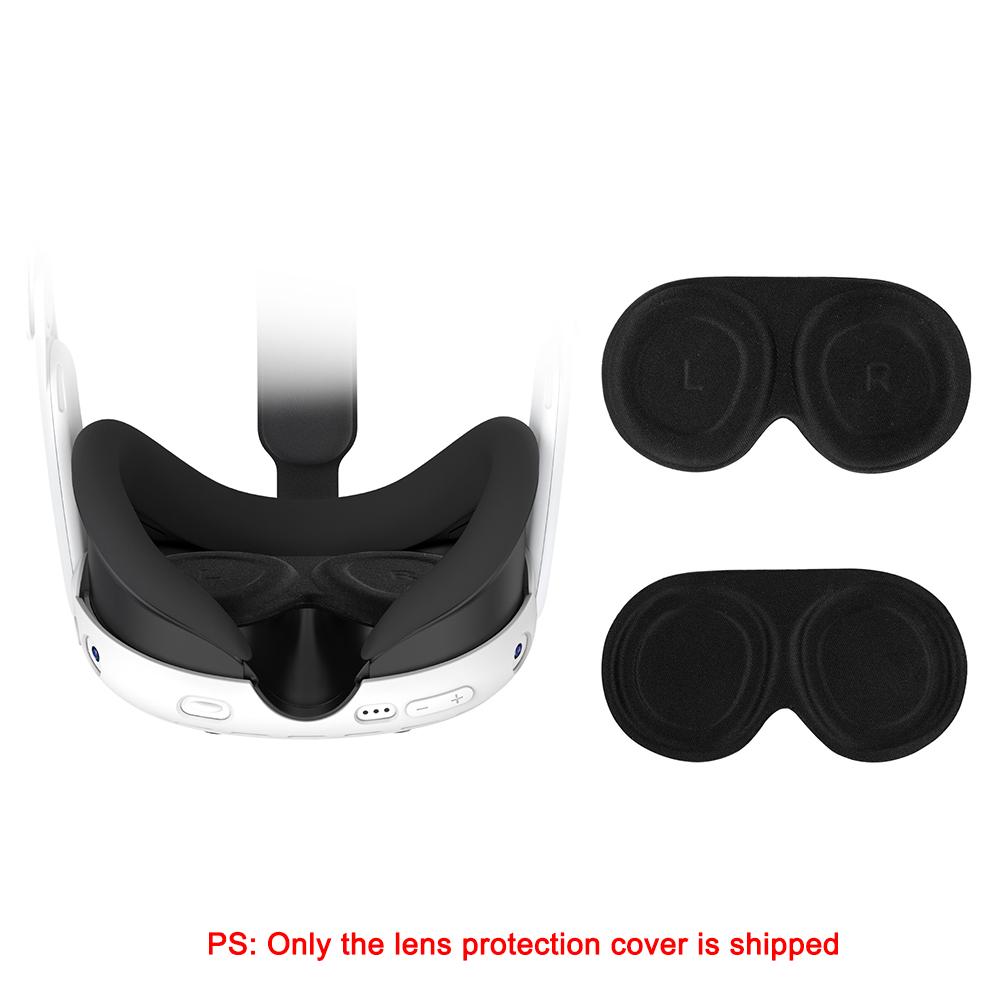 For Meta 3 VR Lens Protector Cover Anti-Scratch VR Lens Protection Cover For Meta Oculus Quest 3 Console Replacement Pad