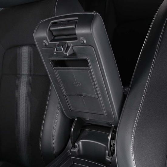 ABS Armrest Box Safety Privacy Storage Box Tray Trim For Honda Civic 11th +