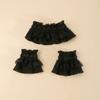 Ruffle Trim Lace Collar White Black Wrist Cuffs Clothing Accessory Fake Cuffs  Daily Outfit