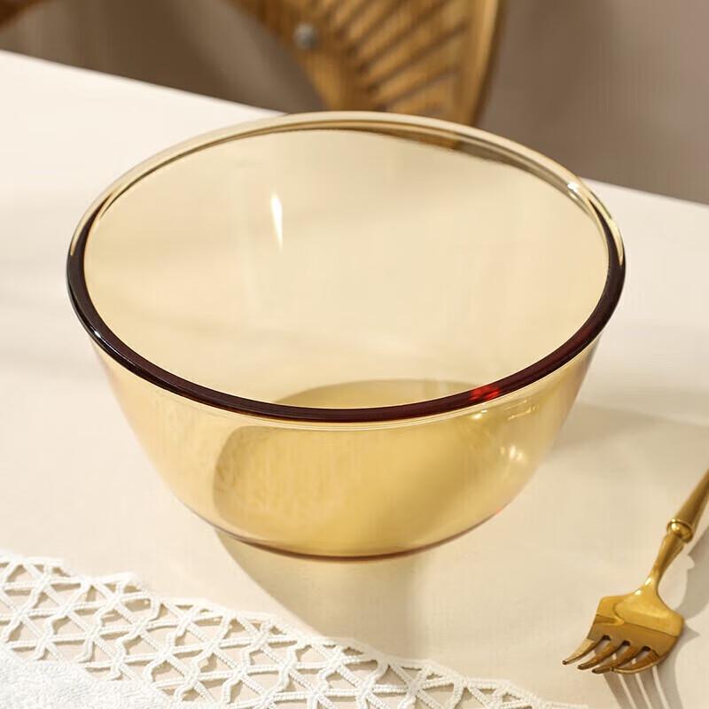 MAXCOOK Heat-Resistant High Borosilicate Glass Bowl
