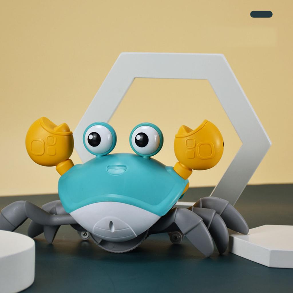 Krabbeleke Musikalsk Lyd Lys Elektronisk Gå Bevegelse Danse Sensorisk induksjon Krabbeleke Grønn