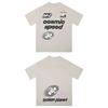 2025 Personalized Trendy Youth Fashion 100% Cotton Printed T-shirt Four Seasons Trendy Brand Male and Female Hot Products