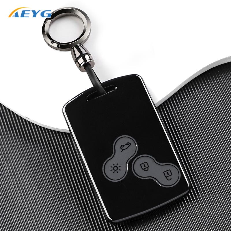 Tpu Auto Shell Fob Holder Accessories For Renault Clio 4 Captur Megane 3 Scenic Fluence Zoe Koleos Laguna Nema Stage Keychain