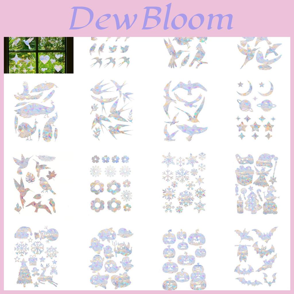 Butterfly Rainbow Prism Pvc Window Decal For Living Room And Bedroom Decor
