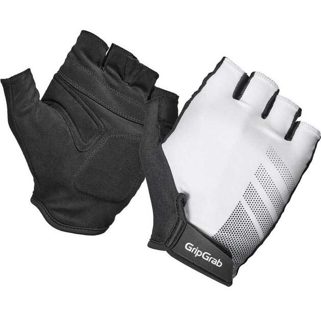 Велосипедные перчатки GripGrab RIDE RC Light (белые) S