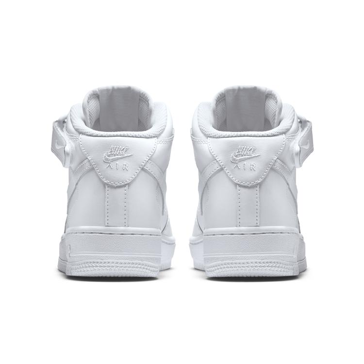 New Nike Air Force 1 Mid White GS 314195-113