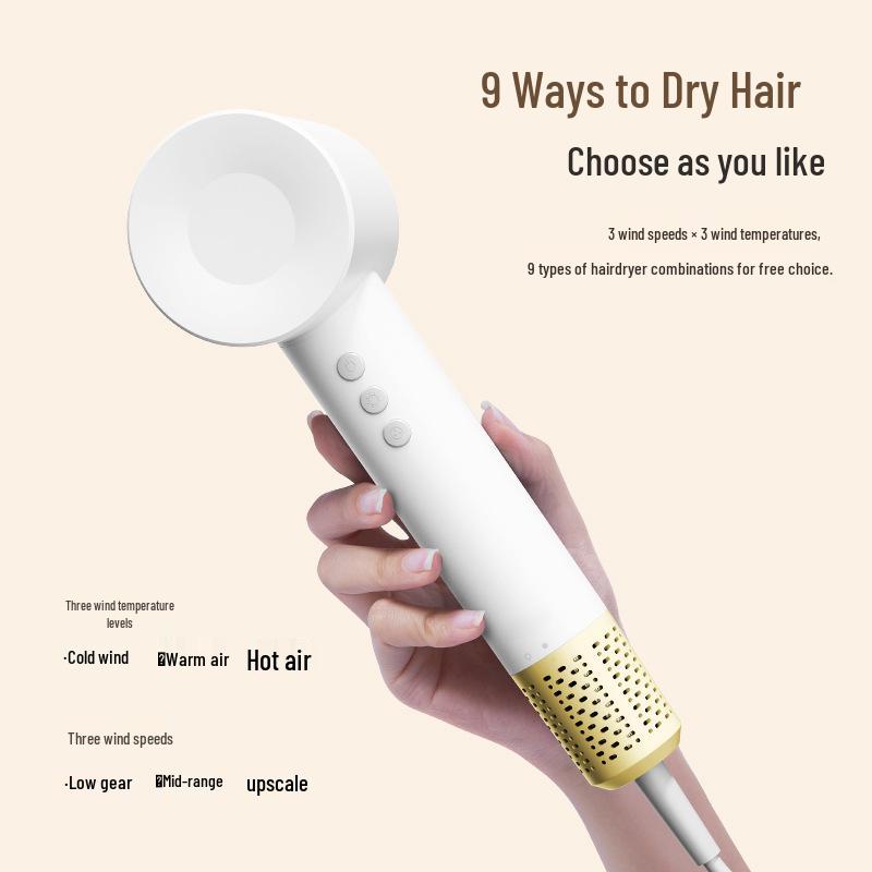 High-Speed Ionic Hair Dryer with Brushless Motor, 110,000 RPM