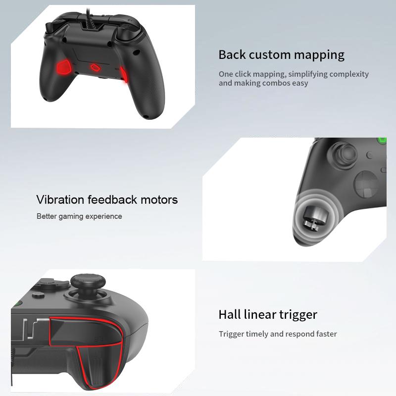For Andriod Wired Controller Support Multi-Platform Gamepad for PS3 /PC /Android Smartphone/Steam Gamepad Joystick